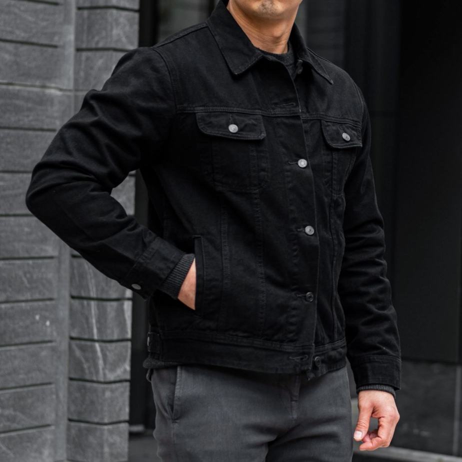 Black Thursday Boots Denim Trucker Men Jackets | RMJ3124MO