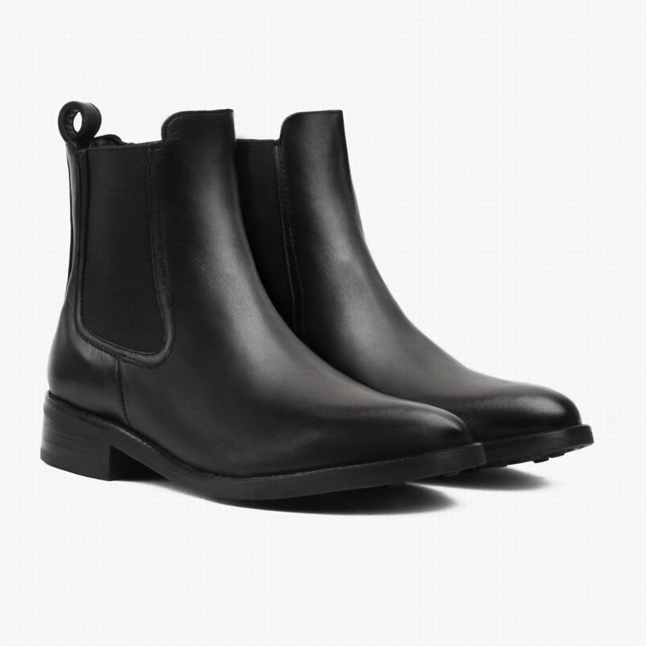 Black Thursday Boots Duchess Women Chelsea Boots | EZO3481MG