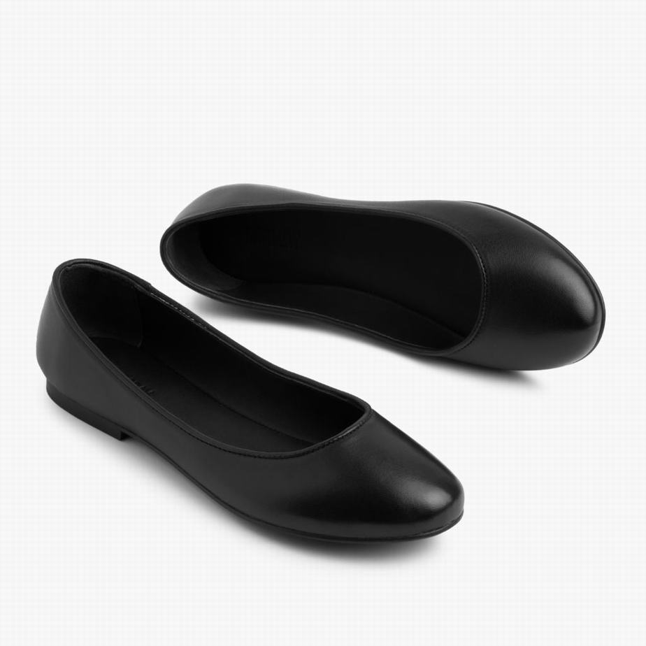 Black Thursday Boots Feliz Women Ballet Flats | OUD7327EK