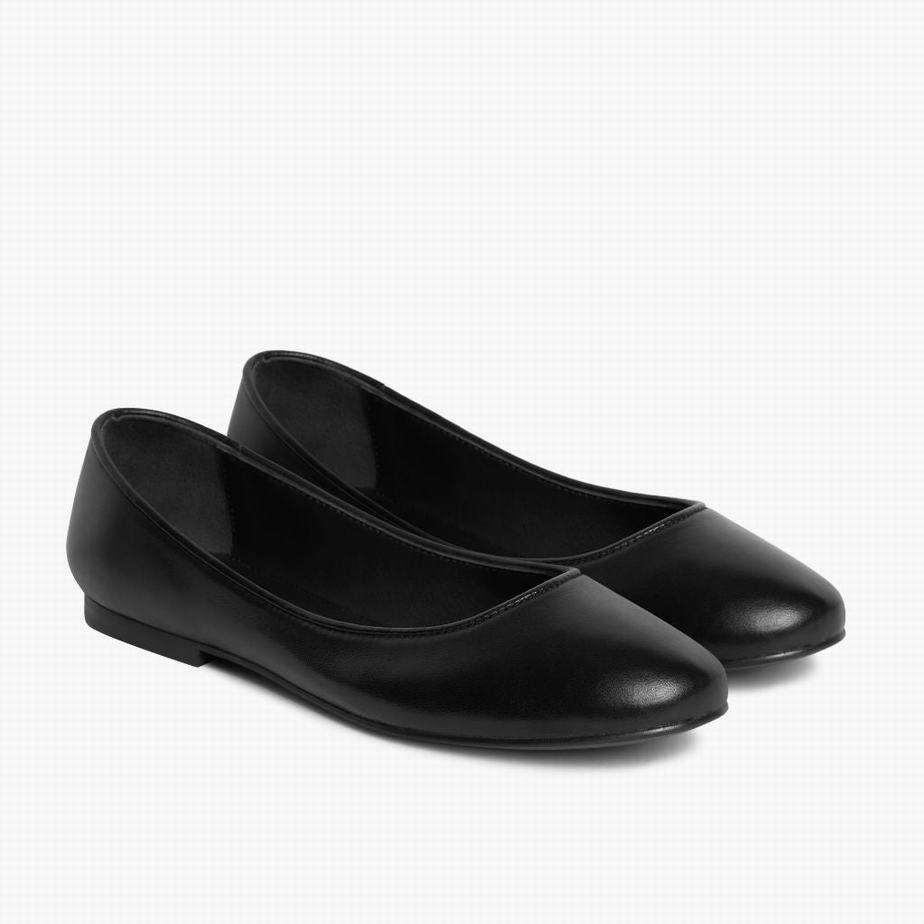 Black Thursday Boots Feliz Women Ballet Flats | OUD7327EK