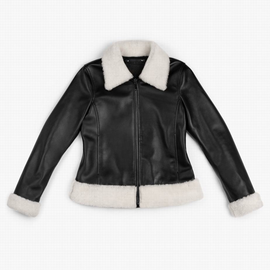 Black Thursday Boots Flight Women Jackets | TEH7777ZQ