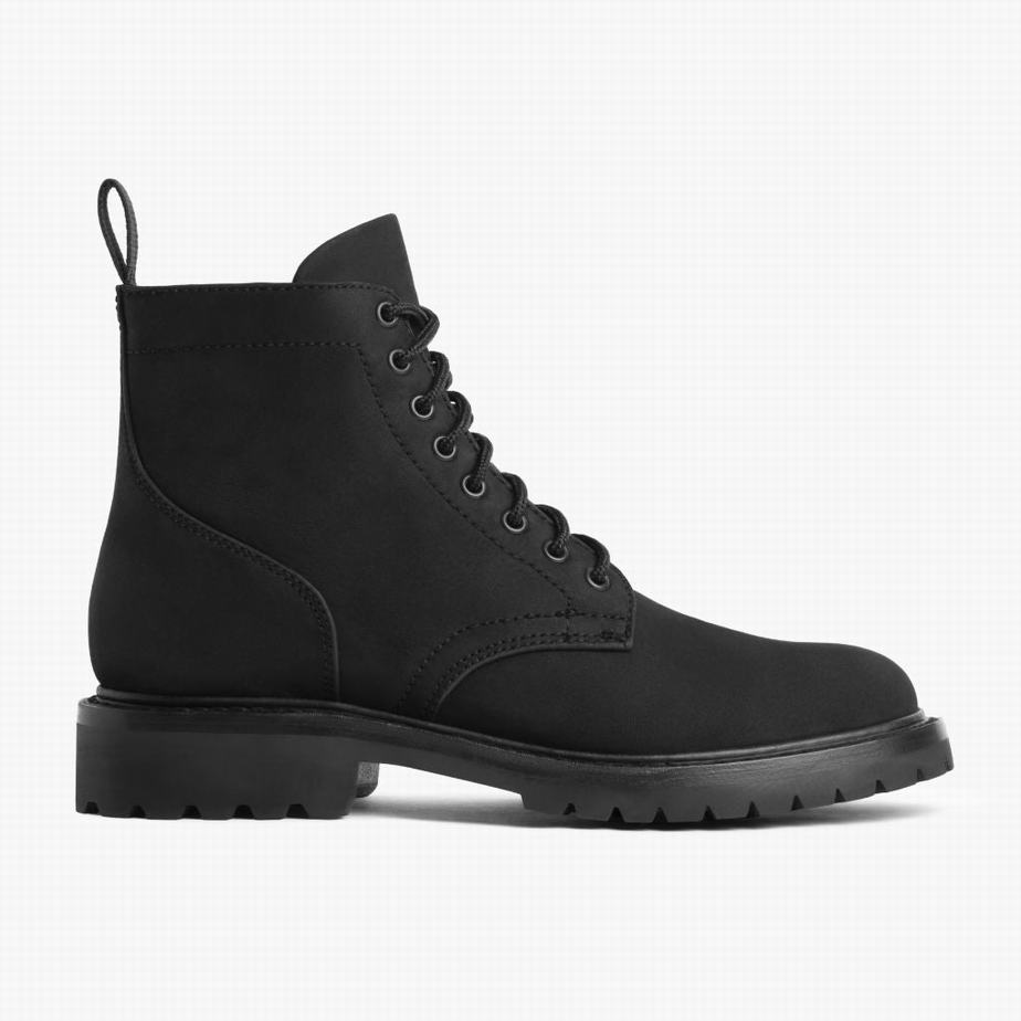 Black Thursday Boots Hero Men Lace Up Boots | OHA413AX