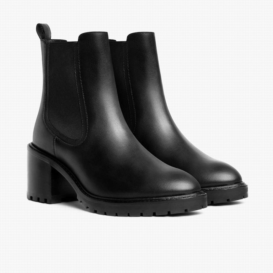 Black Thursday Boots Knockout Women Chelsea Boots | XBT2455NG