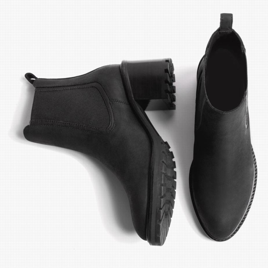 Black Thursday Boots Knockout Women Chelsea Boots | CHN3692JK