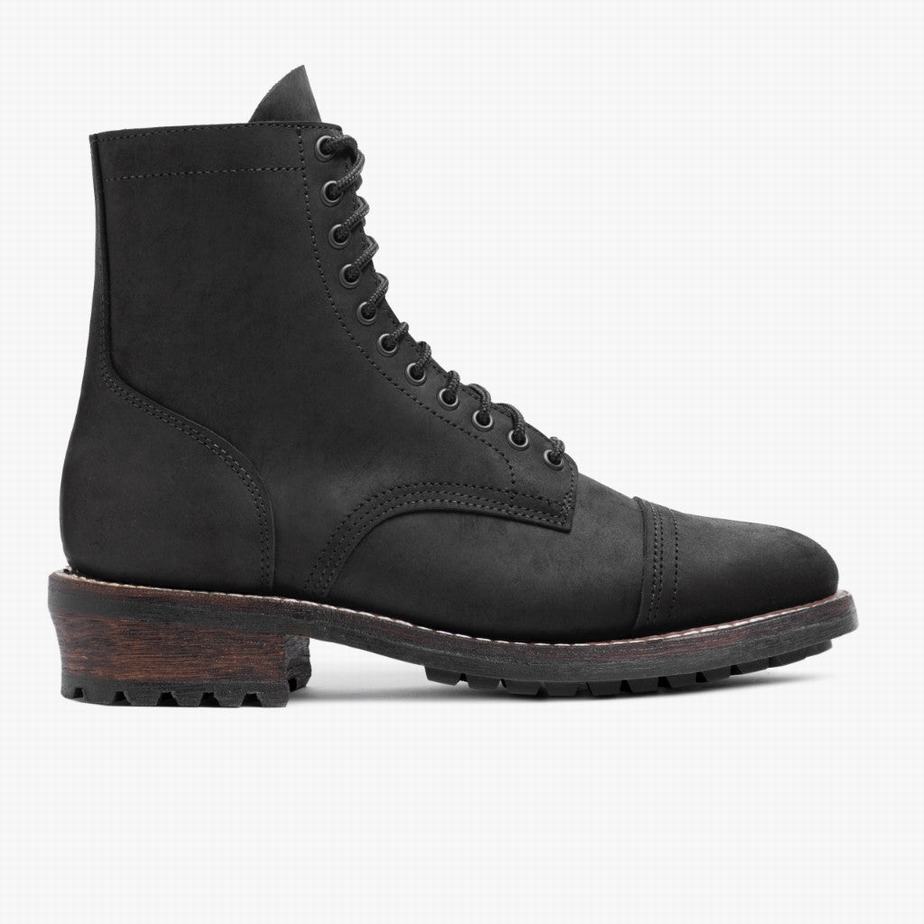 Black Thursday Boots Logger Men Lace Up Boots | LIS2383WS