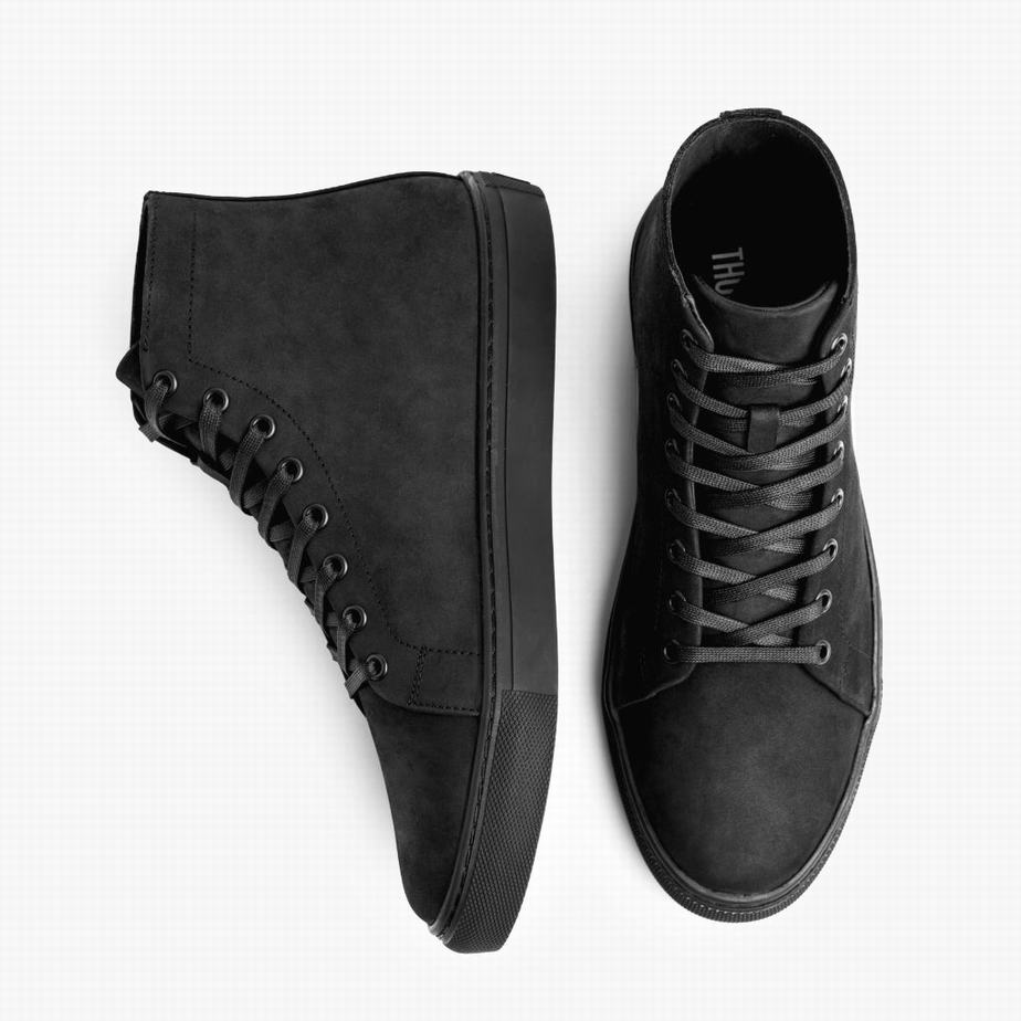 Black Thursday Boots Premier Men High-Top Sneakers | BQQ6476PW