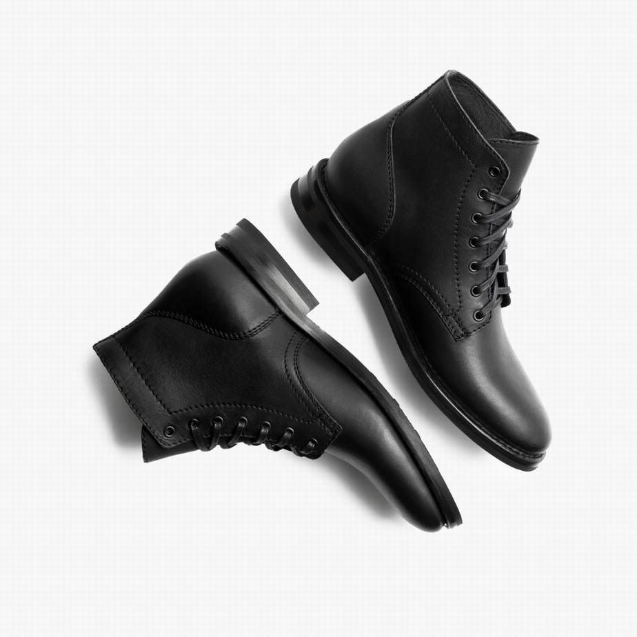 Black Thursday Boots President Men Lace Up Boots | VAT9943IJ