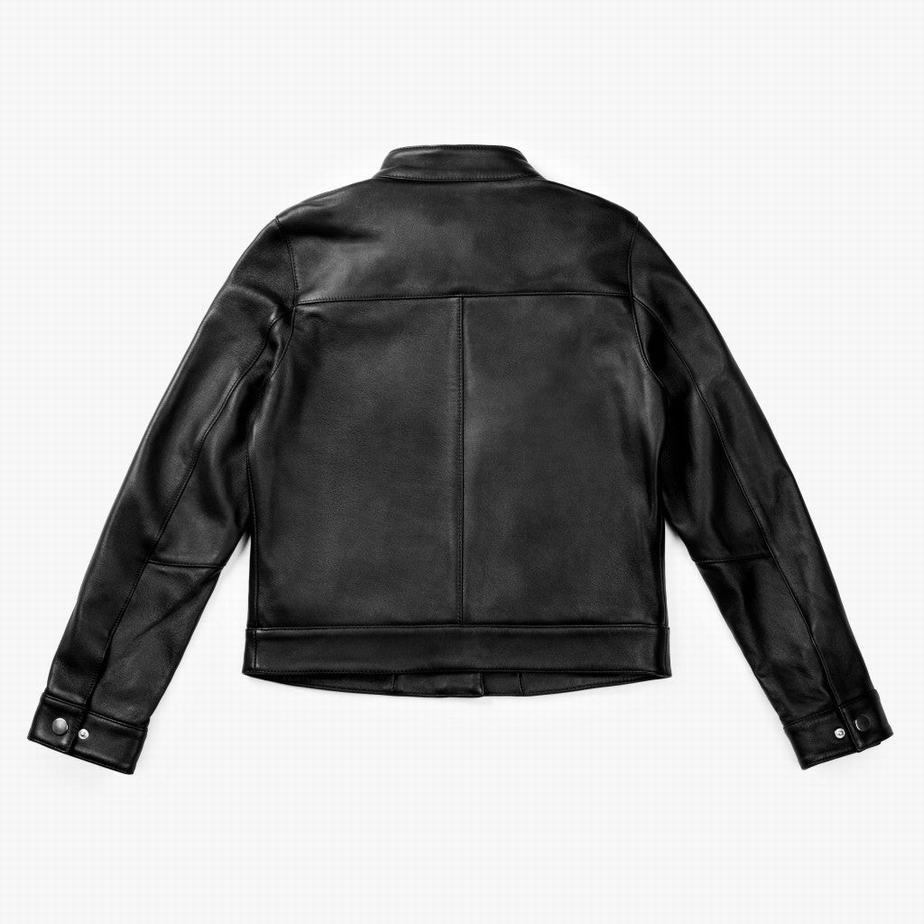 Black Thursday Boots Racer Women Jackets | DTF2249EB