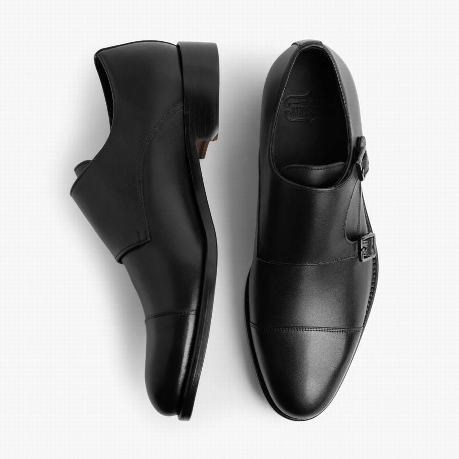 Black Thursday Boots Saint Men Dress Shoes | FOS9267TO