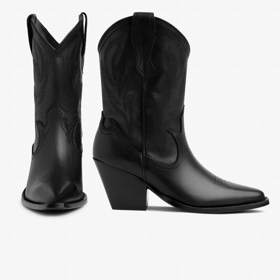 Black Thursday Boots Sierra Women Western Boots | PDQ430OS