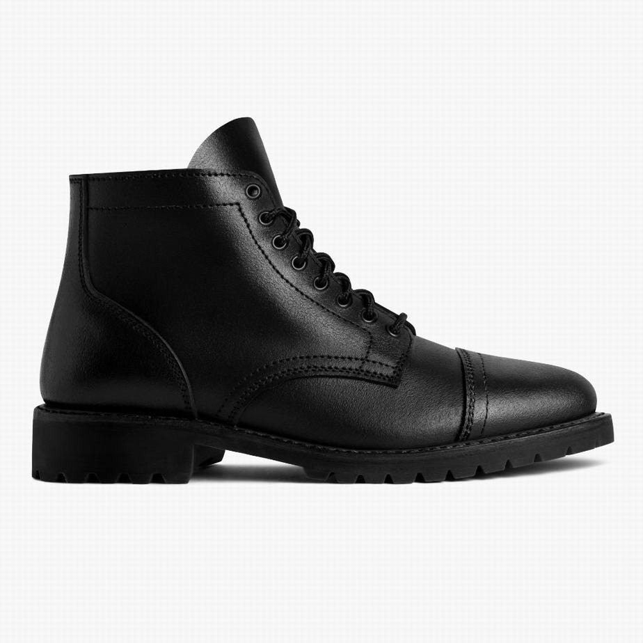 Black Thursday Boots Vanguard Men Lace Up Boots | BKO2618NA