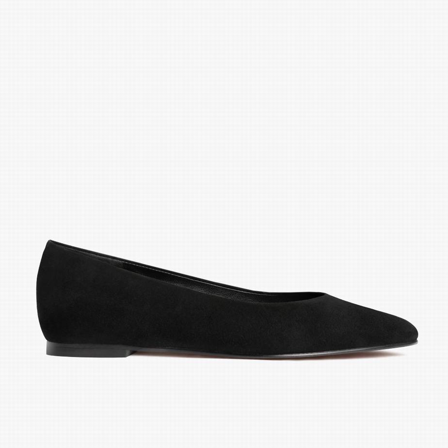 Black Thursday Boots Viva Women Ballet Flats | GUO3466MG