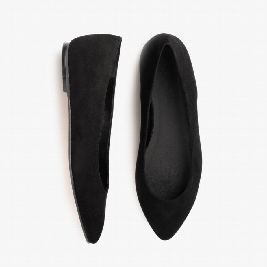 Black Thursday Boots Viva Women Ballet Flats | GUO3466MG