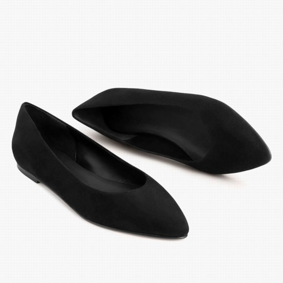 Black Thursday Boots Viva Women Ballet Flats | GUO3466MG