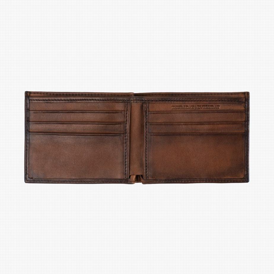 Brandy Thursday Boots Bifold Men Wallets | ZAA7318OH