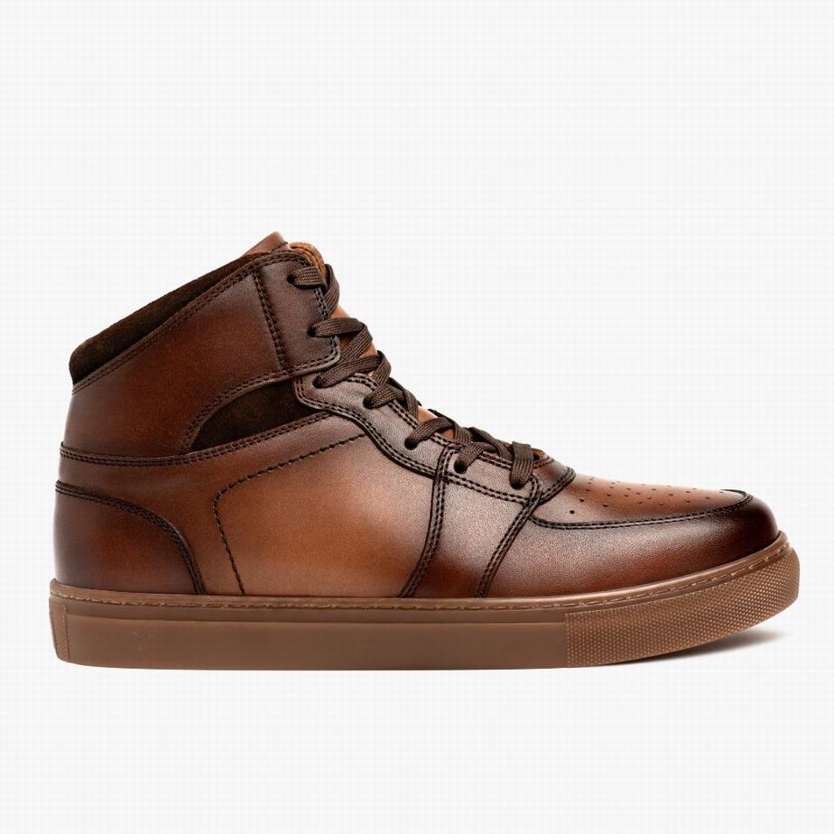 Brandy Thursday Boots Showtime Men High-Top Sneakers | QQY5522EM