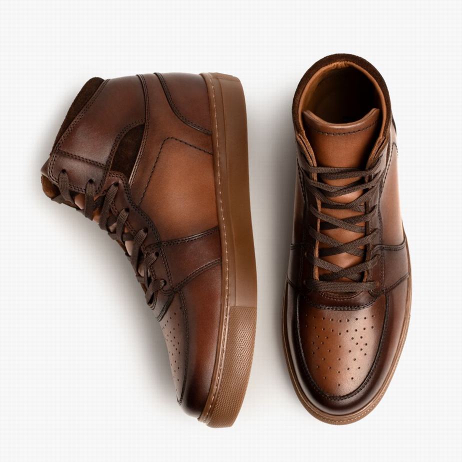 Brandy Thursday Boots Showtime Men High-Top Sneakers | QQY5522EM