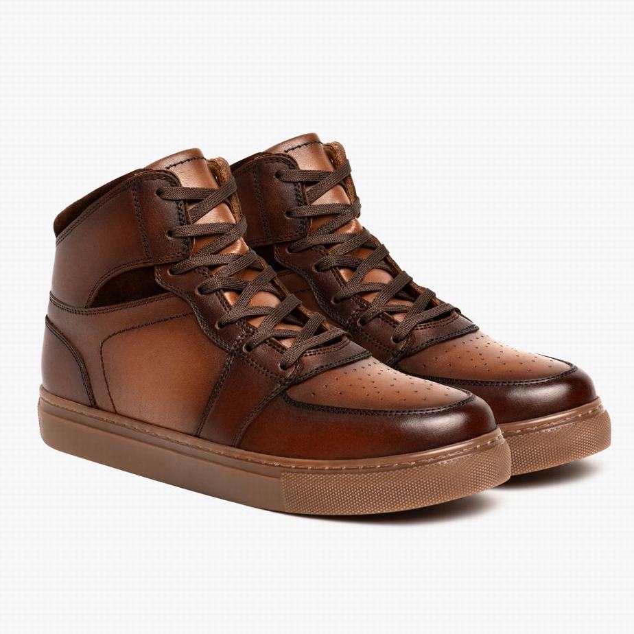 Brandy Thursday Boots Showtime Men High-Top Sneakers | QQY5522EM