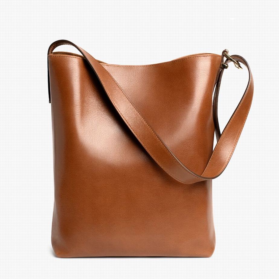 Brown Thursday Boots Bucket Women Bags | PAH4041WF