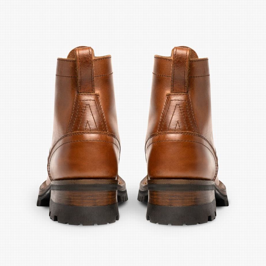 Brown Thursday Boots Challenger Men Lace Up Boots | DWR134WU