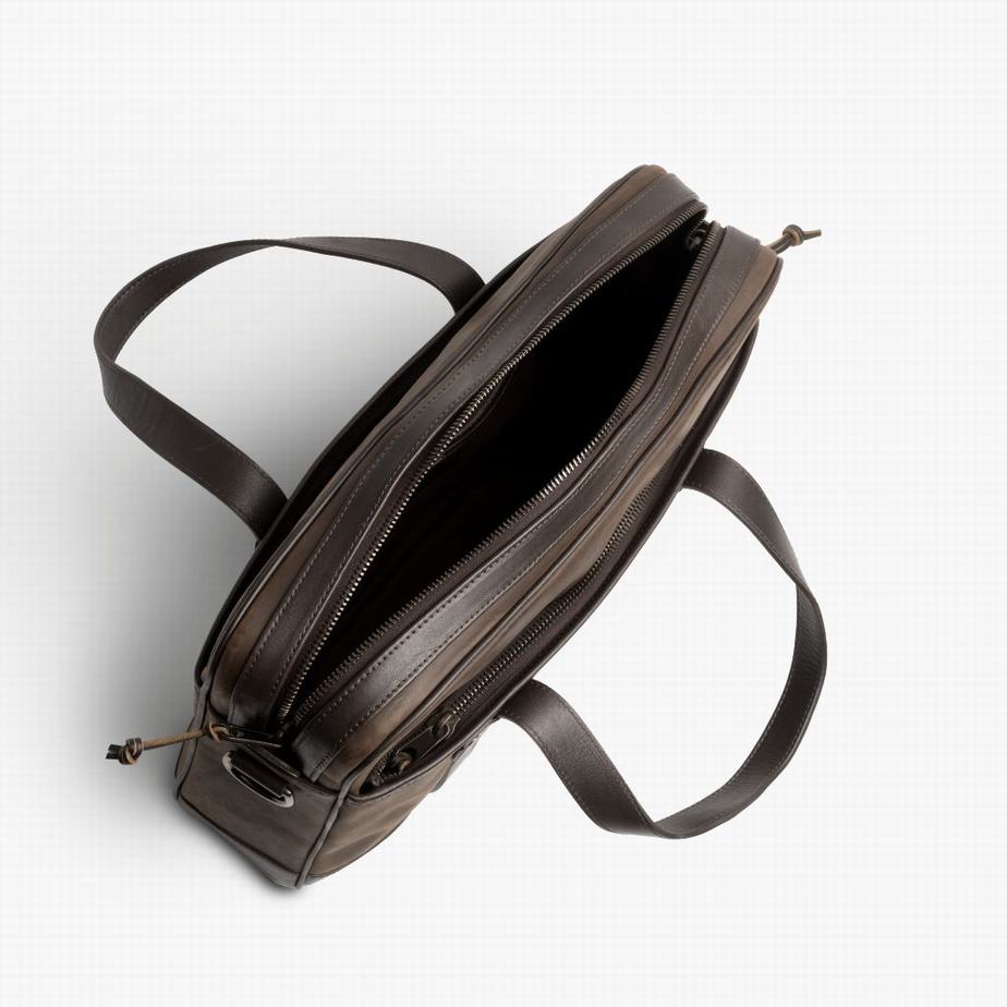 Brown Thursday Boots Commuter Men Messenger Bags | VBF4143UI