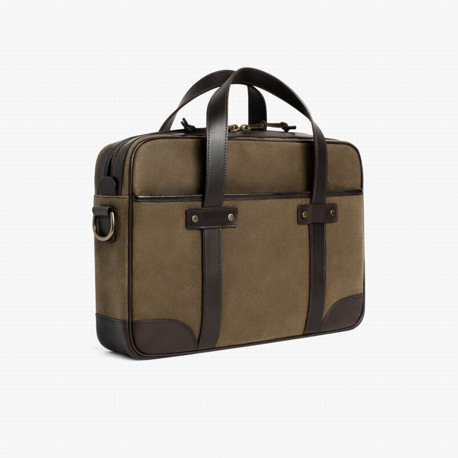 Brown Thursday Boots Commuter Men Messenger Bags | XDK3591EQ