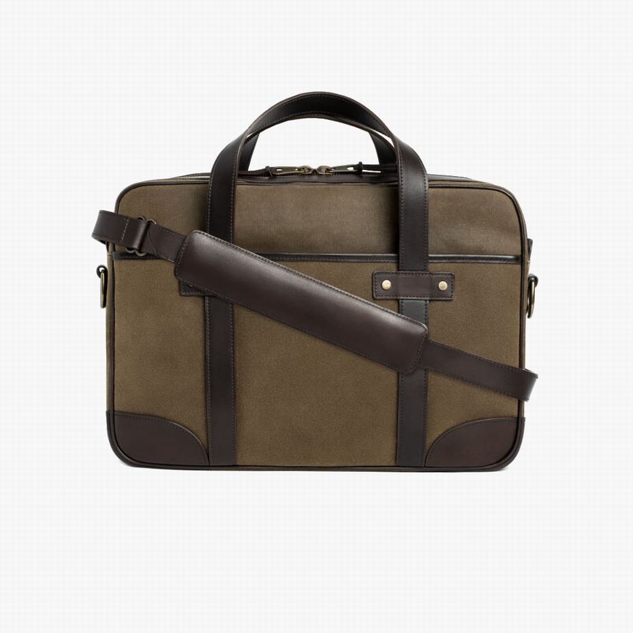 Brown Thursday Boots Commuter Men Messenger Bags | XDK3591EQ