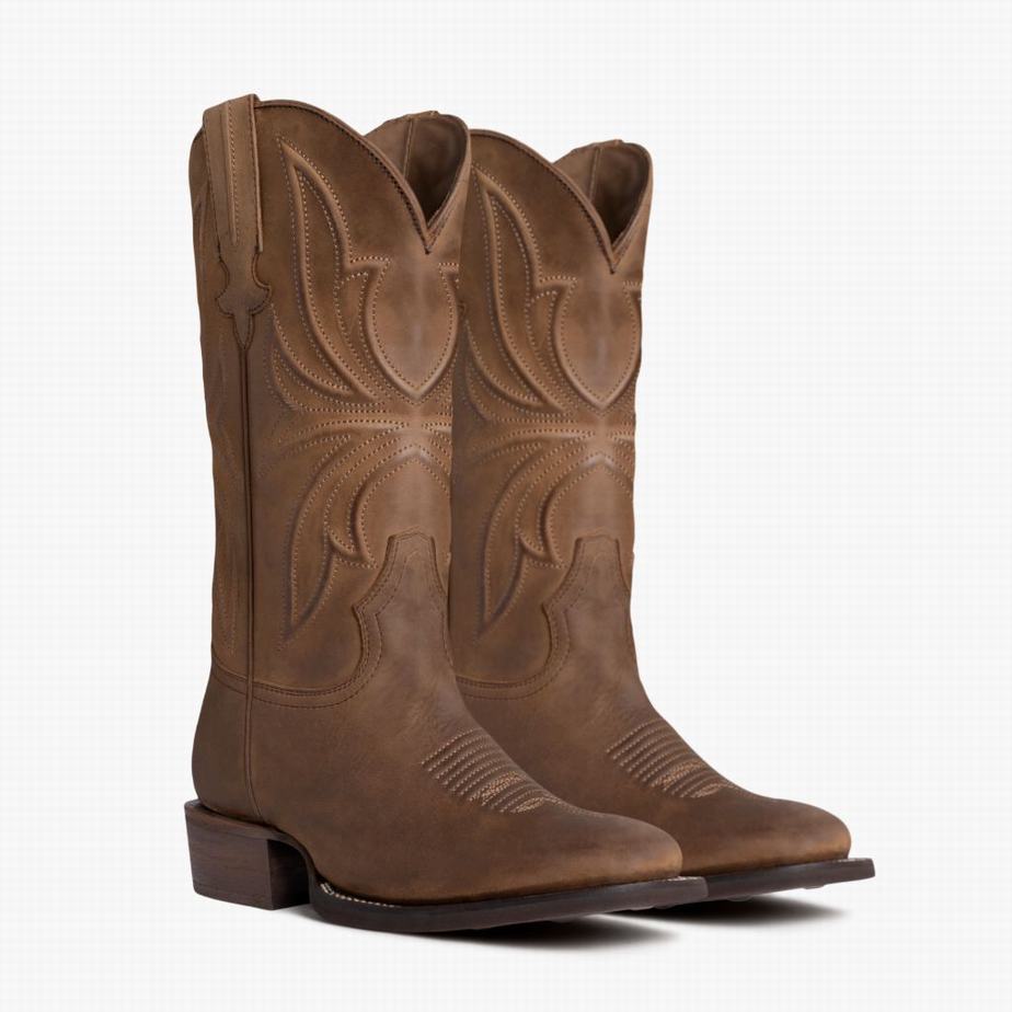 Brown Thursday Boots Desperado Men Western Boots | RMX2172LE