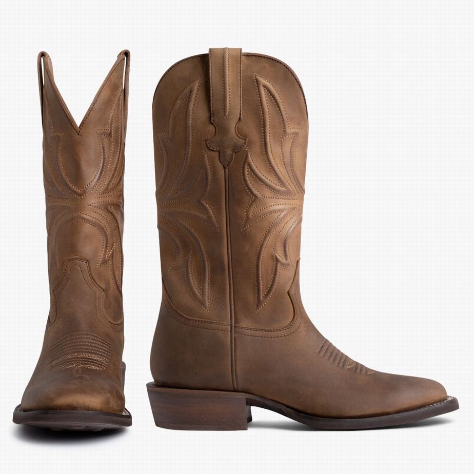 Brown Thursday Boots Desperado Men Western Boots | RMX2172LE