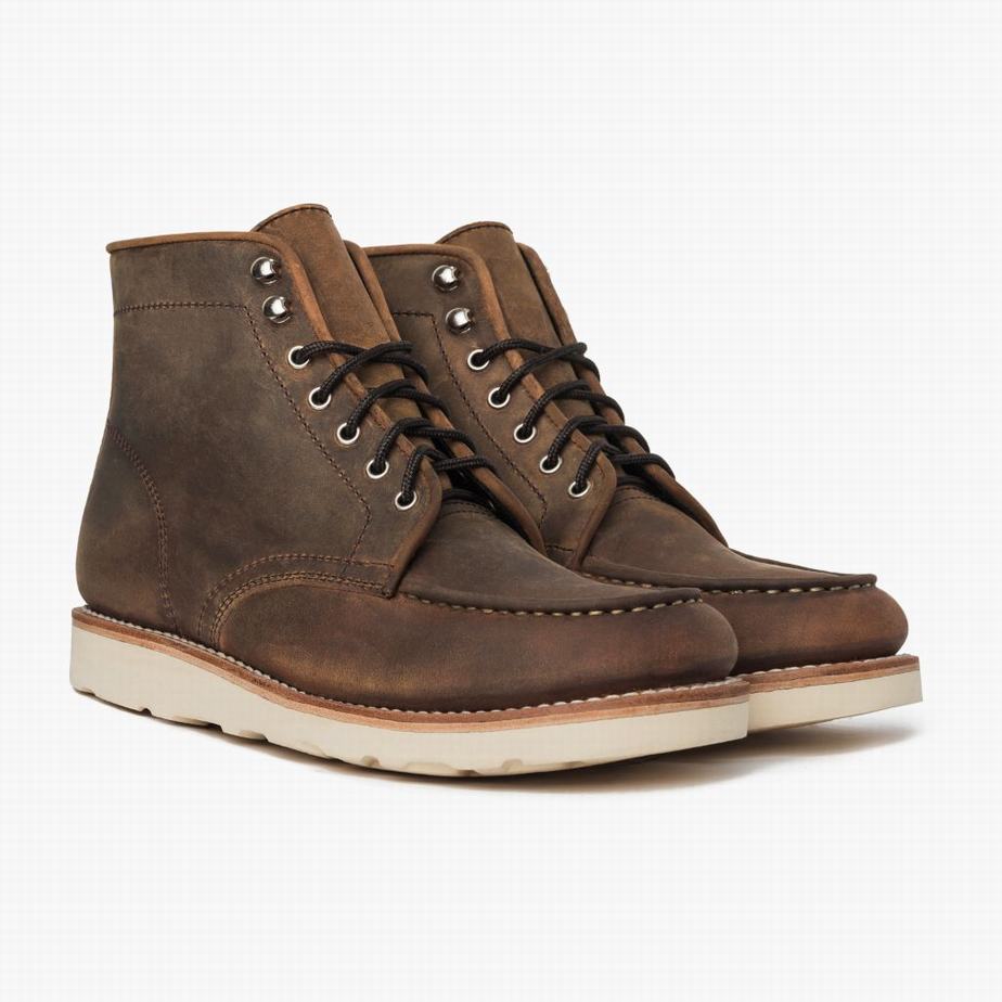 Brown Thursday Boots Diplomat Men Lace Up Boots | UMS1934CF