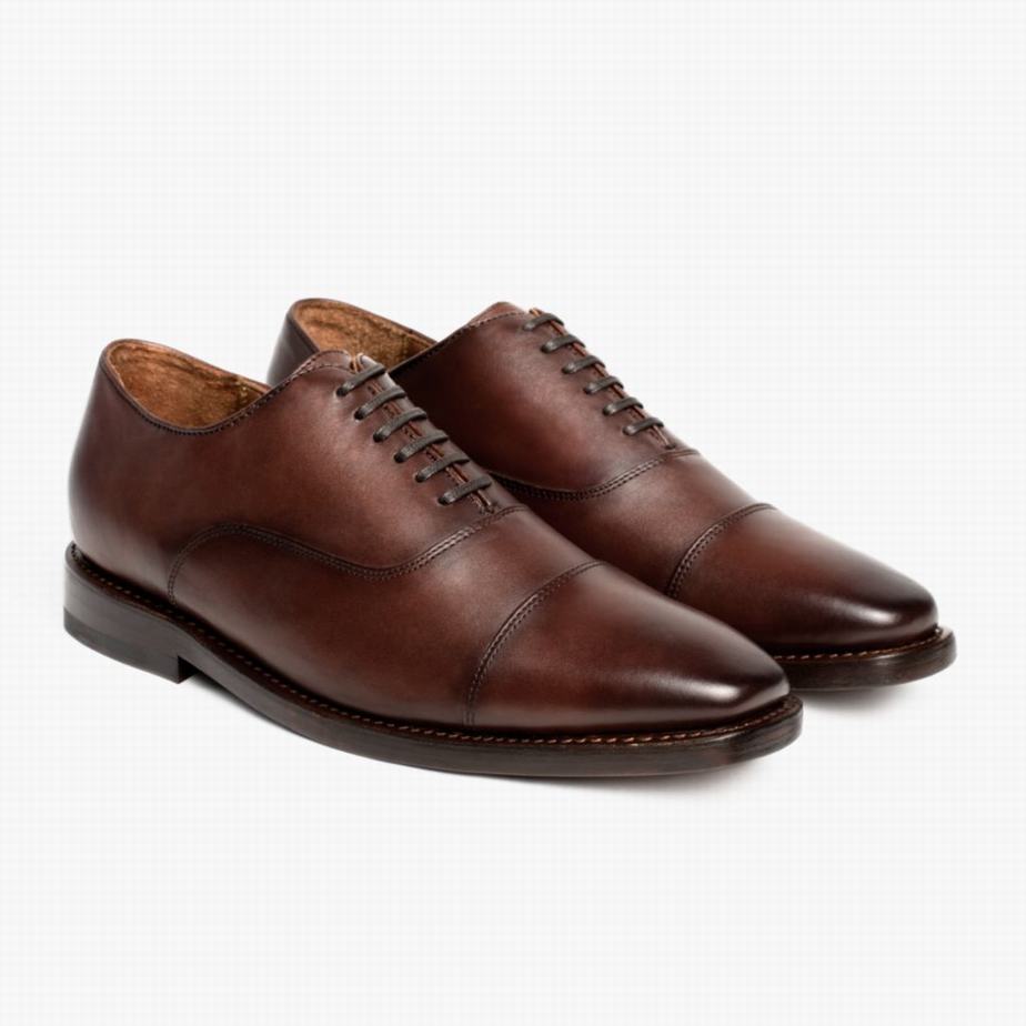 Brown Thursday Boots Executive Men Dress Shoes | UMO1142AQ