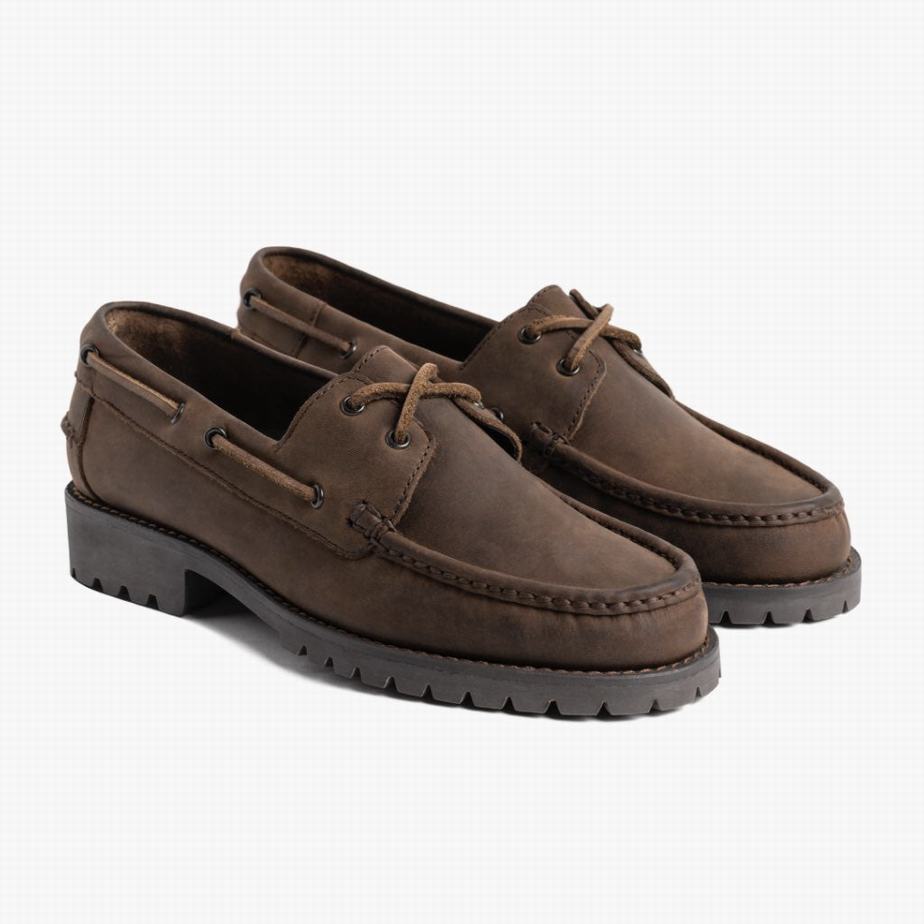 Brown Thursday Boots Handsewn Men Loafers | NKY4979YL