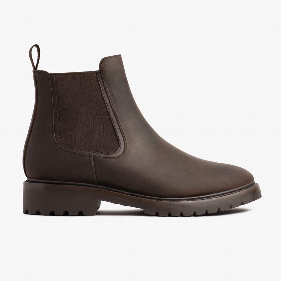 Brown Thursday Boots Legend Men Chelsea Boots | CJY368GC