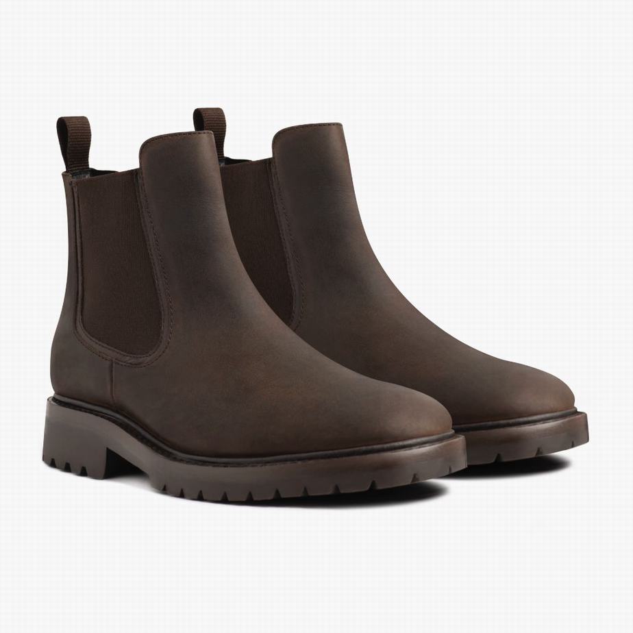 Brown Thursday Boots Legend Men Chelsea Boots | CJY368GC