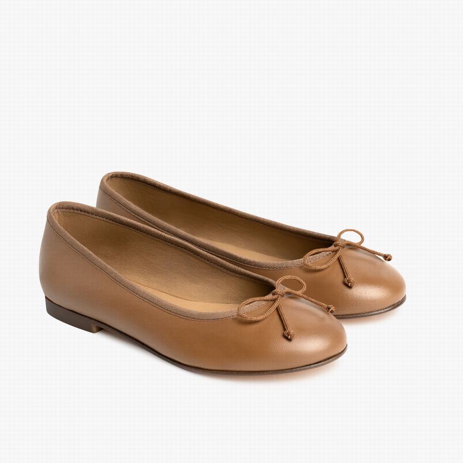 Brown Thursday Boots Prima Women Ballet Flats | KTT7138SD