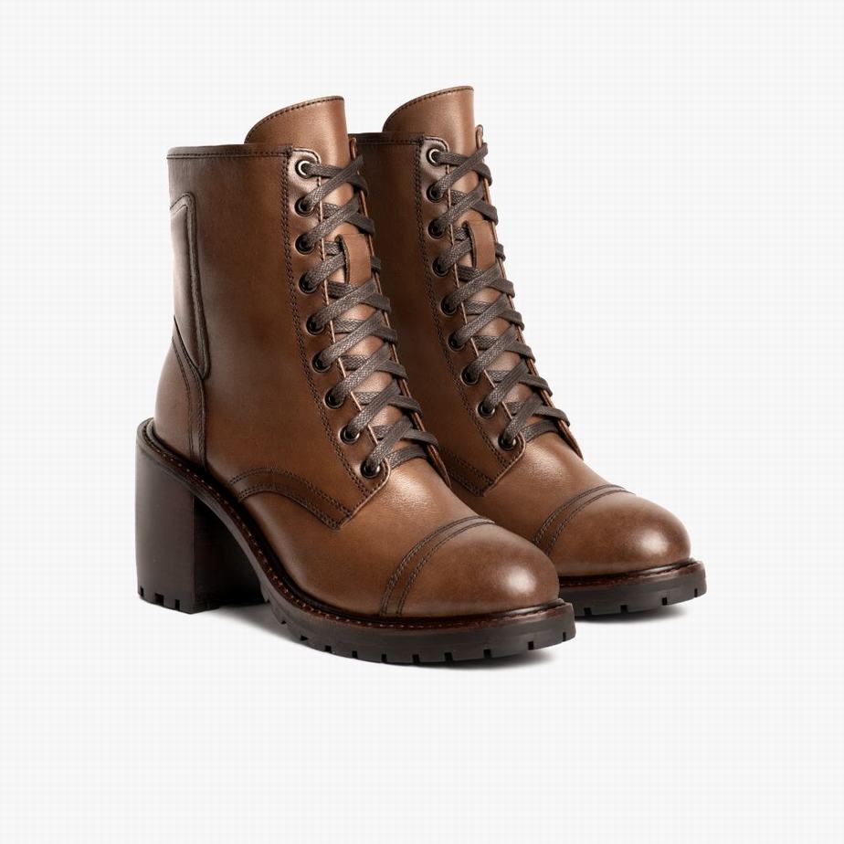 Brown Thursday Boots Rebel Women Lace Up Boots | QQN633EU