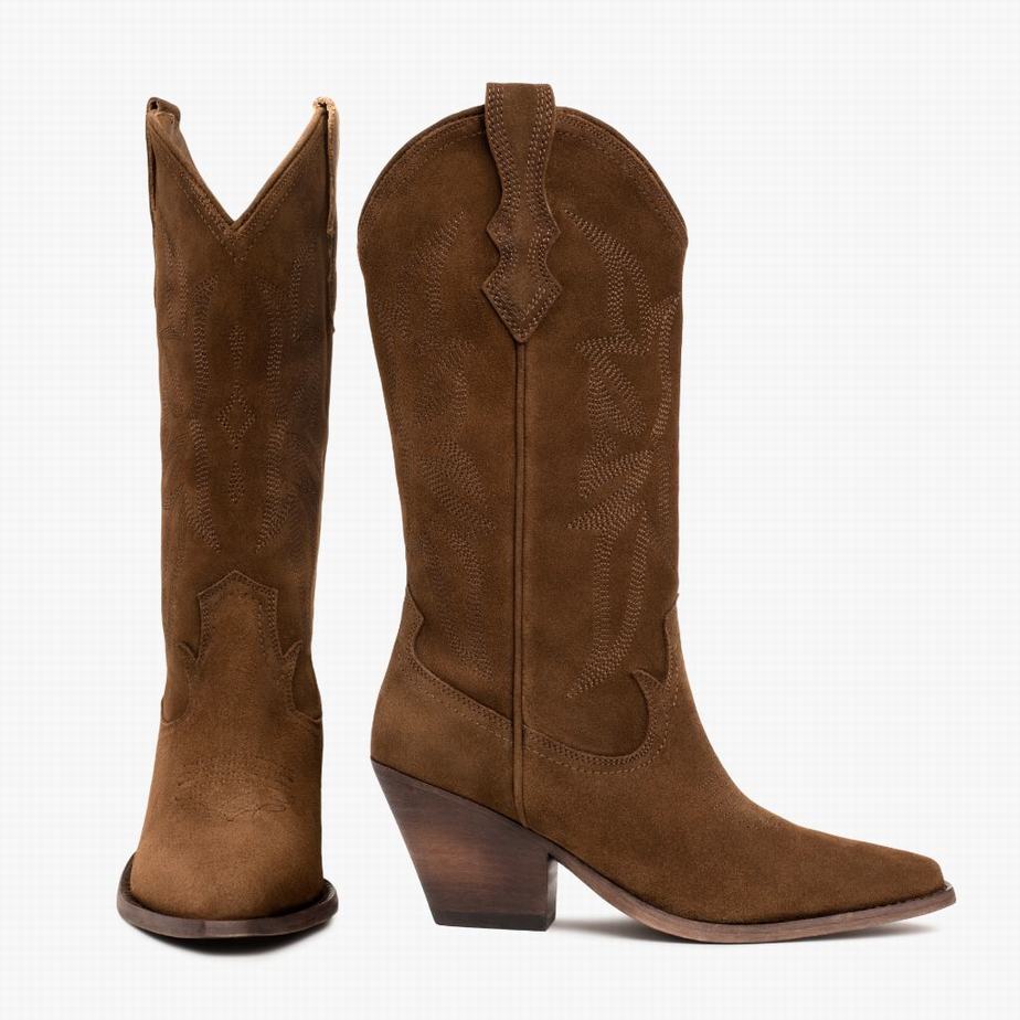 Brown Thursday Boots Rodeo Women Western Boots | YDR7050DQ