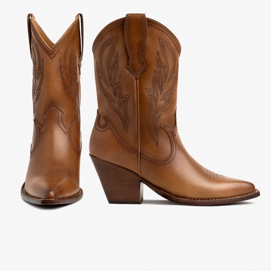 Brown Thursday Boots Sierra Women Western Boots | XNI7957JE