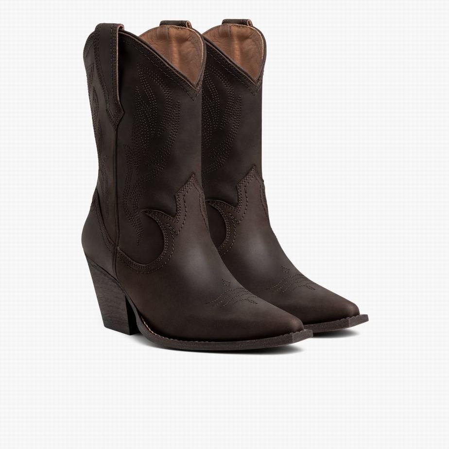 Brown Thursday Boots Sierra Women Western Boots | BIU3415CT