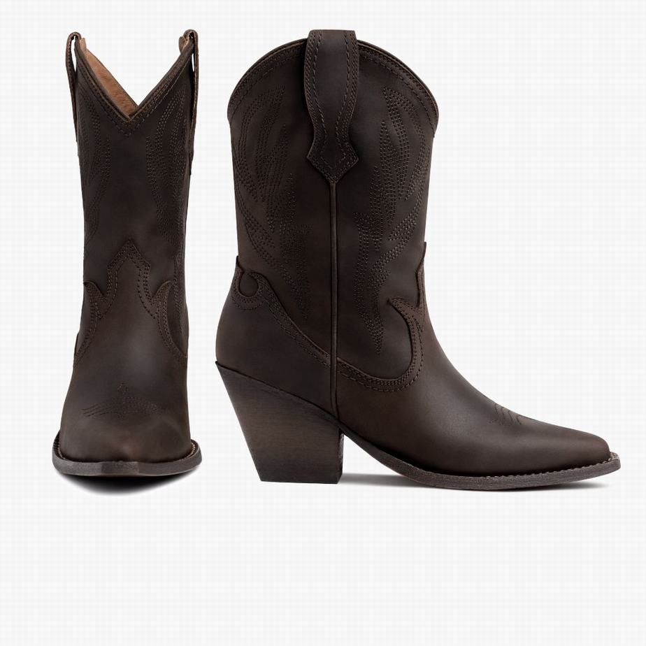 Brown Thursday Boots Sierra Women Western Boots | BIU3415CT