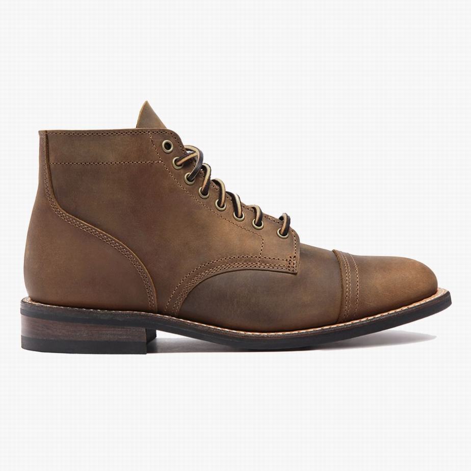 Brown Thursday Boots Vanguard Men Lace Up Boots | WMF7676MA