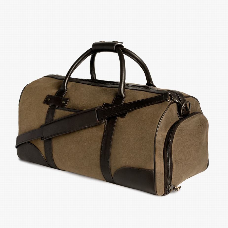 Brown Thursday Boots Weekender Men Duffle Bags | XLE6396XW