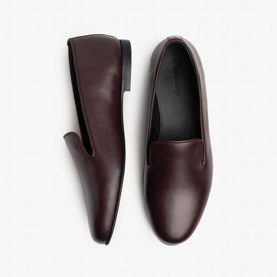 Burgundy Thursday Boots Eden Women Loafers | DUM2015EY