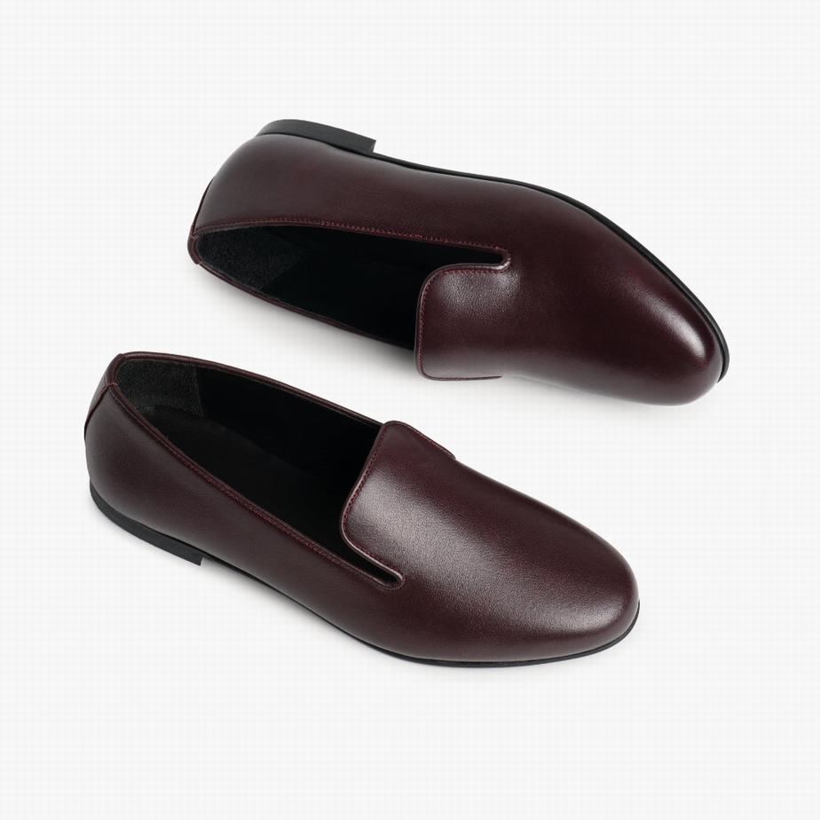 Burgundy Thursday Boots Eden Women Loafers | DUM2015EY