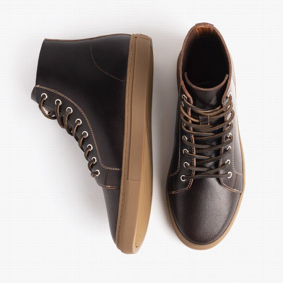 Cacao Thursday Boots Premier Men High-Top Sneakers | CPR9354TH