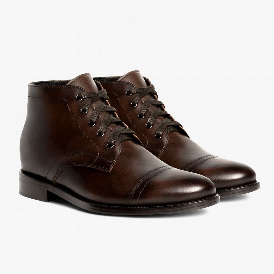 Chocolate Thursday Boots Cadet Men Lace Up Boots | BIF381IP