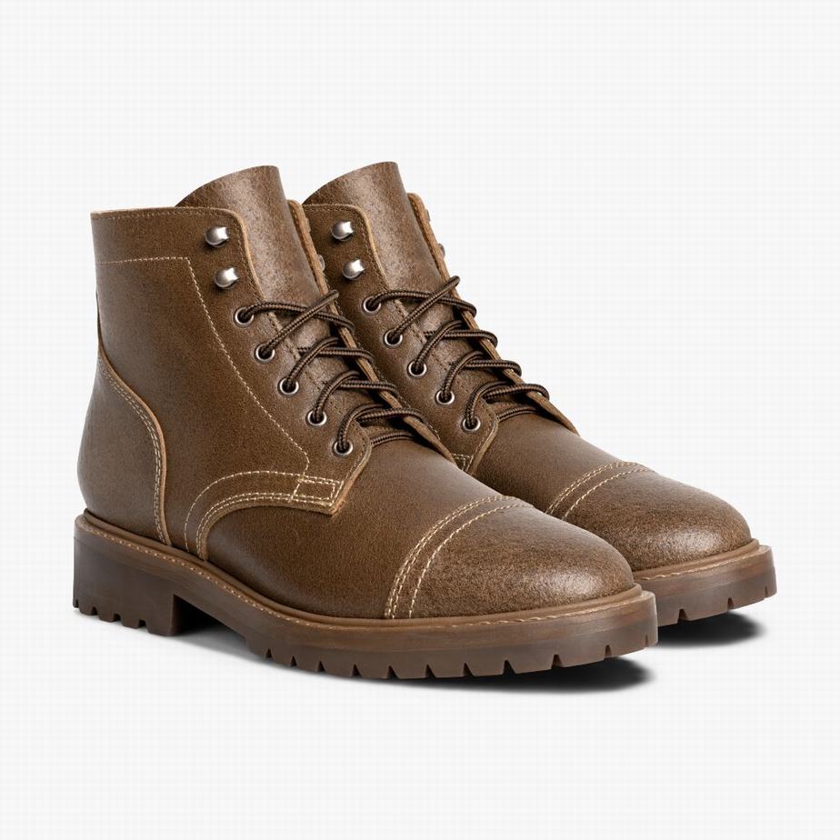 Chocolate Thursday Boots Captain StormKing® Men Lace Up Boots | PEG2496VQ