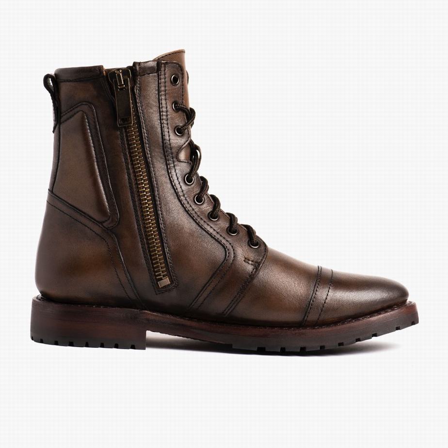 Chocolate Thursday Boots Casa Moto Men Lace Up Boots | NWU5867CR