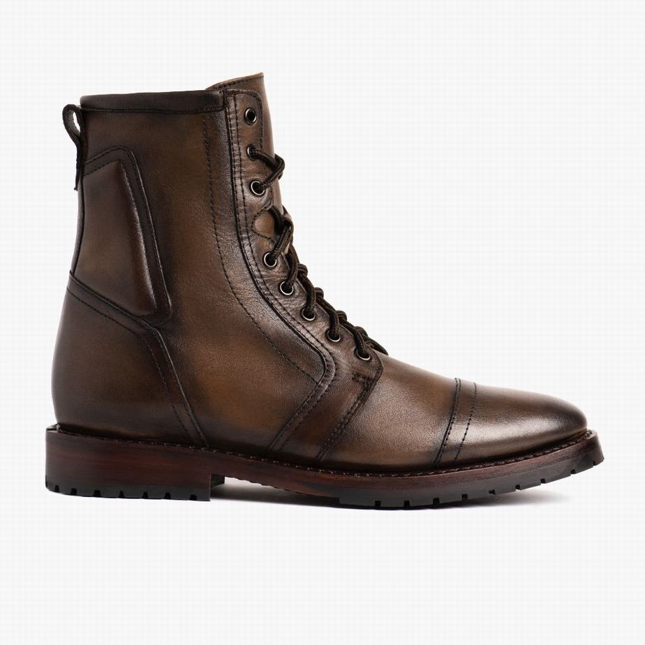 Chocolate Thursday Boots Casa Moto Men Lace Up Boots | NWU5867CR