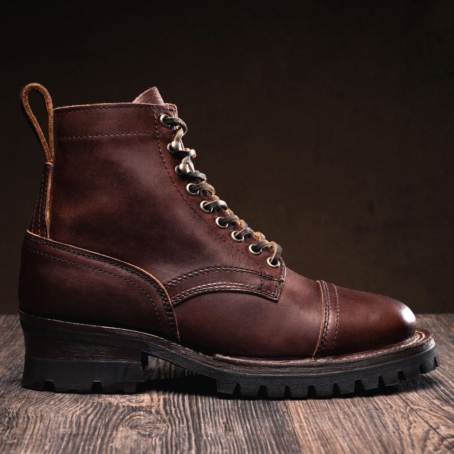 Chocolate Thursday Boots Challenger Men Lace Up Boots | XWL3845SU